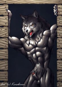 Rating: Explicit Score: 0 Tags: abs amber_eyes animal_genitalia anthro armpit_hair balls biceps biped body_hair canid canine canis e621 fur genitals grey_body grey_fur hi_res karabiner male mammal muscular muscular_anthro muscular_male navel nipples nude open_mouth pecs penis penis_tip raised_arm red_penis sheath solo standing tongue wolf User: bunchy7s