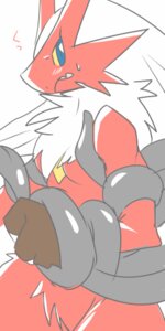 Rating: Questionable Score: 0 Tags: 1:2 anthro anthrofied avian bird blaziken blue_eyes breasts chest_tuft e621 female fur generation_3_pokemon low_res nintendo non-mammal_breasts pokemon pokemon_(species) pokemorph pubes red_body red_fur salt_(artist) simple_background solo tentacles tuft under_boob white_background User: bunchy7s