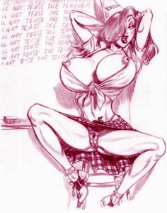 Rating: Explicit Score: 0 Tags: 1girls areola big_breasts breasts chalkboard disney dunce_cap facing_viewer female female_only full_body hair_over_one_eye hands_behind_head human jessica_rabbit julius_zimmerman long_hair looking_at_viewer monochrome nipples panties rule34 school_uniform simple_background sitting sitting_on_stool solo white_background who_framed_roger_rabbit writing_lines User: bunchy7s Rating: Explicit Score: 0 Tags: 1girls areola big_breasts breasts chalkboard disney dunce_cap facing_viewer female female_only full_body hair_over_one_eye hands_behind_head human jessica_rabbit julius_zimmerman long_hair looking_at_viewer monochrome nipples panties rule34 school_uniform simple_background sitting sitting_on_stool solo white_background who_framed_roger_rabbit writing_lines User: bunchy7s