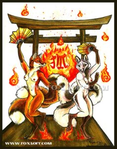 Rating: Questionable Score: 0 Tags: 2010 anthro breasts canid canine distracting_watermark duo e621 female fire fox foxfeather hand_fan mammal nipples nude tail torii watermark User: bunchy7s Rating: Questionable Score: 0 Tags: 2010 anthro breasts canid canine distracting_watermark duo e621 female fire fox foxfeather hand_fan mammal nipples nude tail torii watermark User: bunchy7s