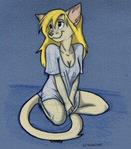 Rating: Safe Score: 0 Tags: anthro biped blonde_hair bottomless breasts cleavage clothed clothing covering covering_self e621 felid female fur hair kelley kneeling mammal rachel1987 shirt shy sitting smile solo tail topwear white_body white_fur User: bunchy7s Rating: Safe Score: 0 Tags: anthro biped blonde_hair bottomless breasts cleavage clothed clothing covering covering_self e621 felid female fur hair kelley kneeling mammal rachel1987 shirt shy sitting smile solo tail topwear white_body white_fur User: bunchy7s