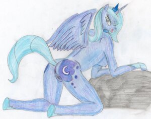 Rating: Explicit Score: 0 Tags: anthro anthrofied anus butt e621 equid equine female friendship_is_magic genitals hasbro horse mammal my_little_pony pony princess_luna_(mlp) raised_tail simple_background solo tail unknown_artist vulva white_background User: bunchy7s