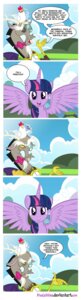 Rating: Safe Score: 0 Tags: 2013 absurd_res avian beard bird bow_(feature) bow_tie chicken chimera clock cloud comic crown dialogue discord_(mlp) draconequus e621 english_text equid equine eyewear facial_hair feathered_wings feathers female feral friendship_is_magic fur galliform glasses hair hasbro headgear hi_res horn jewelry male mammal monocle multicolored_hair my_little_pony mythological_creature mythological_equine mythology necklace outside phasianid pixelkitties purple_body purple_eyes purple_fur purple_hair red_eyes sky sunglasses text tiara twilight_sparkle_(mlp) two_tone_hair watch winged_unicorn wings User: bunchy7s