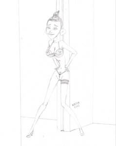 Rating: Explicit Score: 0 Tags: disney female female_only franny_robinson human meet_the_robinsons monochrome nipples pussy pussy_floss rule34 solo standing tagme thong User: bunchy7s