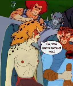 Rating: Explicit Score: 0 Tags: cheetara edit female lion-o panthro rule34 screenshot_edit thundercats thundercats_(1985_tv_series) tygra User: bunchy7s