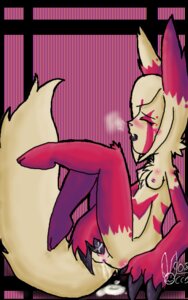 Rating: Explicit Score: 0 Tags: anthro anthrofied bodily_fluids breasts cum e621 female fur generation_3_pokemon genital_fluids genitals markings masturbation nintendo nipples pokemon pokemon_(species) pokemorph red_markings solo tail unknown_artist vaginal vaginal_masturbation vulva white_body white_fur zangoose User: bunchy7s