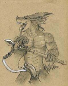 Rating: Explicit Score: 0 Tags: 2012 abs aeon_calcos aeon_calcos_(sc5) animal_genitalia anthro axe balls bandai_namco biceps big_penis biped black_sclera bodily_fluids circumcised claws dripping e621 erection fangs frill_(anatomy) gaping_mouth genital_fluids genital_slit genitals graphite_(artwork) horn humanoid_genitalia humanoid_penis humanoid_penis_in_slit hybrid_genitalia hybrid_penis leaking lizard lizardman lizardman_race_(soulcalibur) looking_at_viewer male melee_weapon membrane_(anatomy) membranous_frill muscular muscular_anthro muscular_male nude open_mouth pecs penis pose precum presenting reptile saliva scales scalie sharp_teeth simple_background sketch solo soul_calibur standing tail teeth tongue tongue_out traditional_media_(artwork) tush_(artist) vein weapon User: bunchy7s