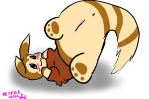 Rating: Explicit Score: 0 Tags: blush bottomless clothes color female female_only feral fur furret green_eyes pokemon pussy rule34 solo tagme upside-down vulva User: bunchy7s