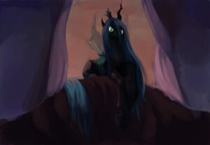 Rating: Safe Score: 0 Tags: arthropod changeling_(mlp) detailed detailed_background e621 female feral friendship_is_magic green_eyes hair hasbro horn insect_wings long_hair my_little_pony queen_chrysalis_(mlp) solo toony unknown_artist wings User: bunchy7s