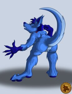 Rating: Explicit Score: 0 Tags: anthro blue_body blue_hair blue_roo collar e621 female fur genitals hair kangaroo lysozyme macropod mammal marsupial nude simple_background solo tail vulva User: bunchy7s
