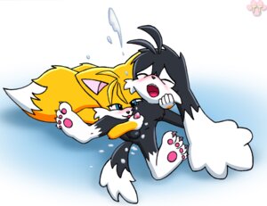 Rating: Explicit Score: 0 Tags: 2_tails anthro anthro_on_anthro balls bandai_namco barefoot big_head black_body black_fur blue_eyes blush bodily_fluids canid canine claws crossover crossover_ship cum cumshot domestic_cat duo e621 ejaculation erection eyes_closed feet felid feline felis fox fur genital_fluids genitals handjob klonoa klonoa_(series) licking long_ears male male/male mammal miles_prower multi_tail orange_body orange_fur orgasm orgasm_face penile penis sega sex sonic_the_hedgehog_(series) tail tongue tongue_out toony twotails young young_anthro User: bunchy7s