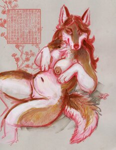 Rating: Explicit Score: 0 Tags: anthro canid canine canis chinese_text domestic_dog e621 female hair handpaw java javadog long_hair mammal mixed_media nude painting_(artwork) paws pen_(artwork) print red_hair slightly_chubby solo tail text traditional_media_(artwork) traditional_painting_(artwork) traditional_watercolor_(artwork) translated watercolor_(artwork) User: bunchy7s Rating: Explicit Score: 0 Tags: anthro canid canine canis chinese_text domestic_dog e621 female hair handpaw java javadog long_hair mammal mixed_media nude painting_(artwork) paws pen_(artwork) print red_hair slightly_chubby solo tail text traditional_media_(artwork) traditional_painting_(artwork) traditional_watercolor_(artwork) translated watercolor_(artwork) User: bunchy7s