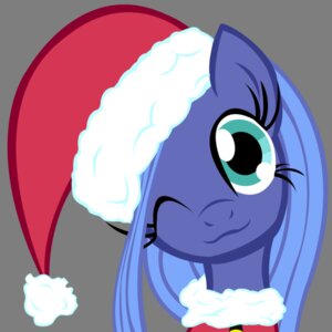Rating: Safe Score: 0 Tags: 1:1 2013 alpha_channel blue_eyes blue_hair christmas christmas_clothing christmas_headwear clothing e621 equid equine female friendship_is_magic hair hasbro hat head_tilt headgear headshot_portrait headwear holidays horse icon mammal my_little_pony one_eye_closed pony portrait princess_luna_(mlp) santa_hat simple_background solo transparent_background unknown_artist wink User: bunchy7s