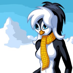 Rating: Questionable Score: 0 Tags: 1:1 anthro arctic avian beak bird blue_eyes breasts e621 female graphite_(artist) low_res non-mammal_breasts penguin scarf solo User: bunchy7s Rating: Questionable Score: 0 Tags: 1:1 anthro arctic avian beak bird blue_eyes breasts e621 female graphite_(artist) low_res non-mammal_breasts penguin scarf solo User: bunchy7s