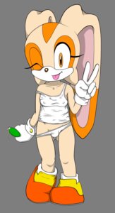 Rating: Questionable Score: 0 Tags: 2013 alpha_channel anthro clothed clothing cream_the_rabbit e621 female hi_res jenokamui lagomorph leporid long_ears looking_at_viewer mammal nipple_outline one_eye_closed rabbit sega simple_background smile solo sonic_the_hedgehog_(series) tongue tongue_out transparent_background wink young young_anthro User: bunchy7s