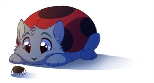 Rating: Safe Score: 0 Tags: all_fours ambiguous_gender arachnid arthropod beetle blue_eyes bravest_warriors cartoon_hangover catbug cucujoid domestic_cat duo e621 felid feline felis fur grey_body grey_fur hybrid insect ladybug mammal mirzers simple_background smile spider white_background User: bunchy7s