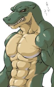 Rating: Questionable Score: 0 Tags: abs anthro belt biceps clothed clothing e621 fangs green_body green_skin japanese_text kemono lizardman male muscular muscular_anthro muscular_male pecs pose reptile scales scalie solo teeth text topless translation_request unknown_artist yellow_eyes User: bunchy7s Rating: Questionable Score: 0 Tags: abs anthro belt biceps clothed clothing e621 fangs green_body green_skin japanese_text kemono lizardman male muscular muscular_anthro muscular_male pecs pose reptile scales scalie solo teeth text topless translation_request unknown_artist yellow_eyes User: bunchy7s