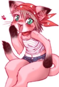 Rating: Safe Score: 0 Tags: blush bottomwear breasts brown_hair clothing collar denim denim_clothing domestic_cat e621 ear_tuft felid feline felis female fur green_eyes hair headgear headkerchief headwear heart_symbol inner_ear_fluff kemonono kerchief looking_at_viewer mammal navel nekowife open_mouth pattern_clothing pattern_shirt pattern_topwear pink_body pink_fur red_headkerchief red_kerchief shirt shorts sitting small_breasts solo striped_clothing striped_shirt striped_topwear stripes tail tank_top topwear tuft whiskers User: bunchy7s Rating: Safe Score: 0 Tags: blush bottomwear breasts brown_hair clothing collar denim denim_clothing domestic_cat e621 ear_tuft felid feline felis female fur green_eyes hair headgear headkerchief headwear heart_symbol inner_ear_fluff kemonono kerchief looking_at_viewer mammal navel nekowife open_mouth pattern_clothing pattern_shirt pattern_topwear pink_body pink_fur red_headkerchief red_kerchief shirt shorts sitting small_breasts solo striped_clothing striped_shirt striped_topwear stripes tail tank_top topwear tuft whiskers User: bunchy7s