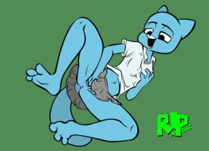 Rating: Explicit Score: 0 Tags: 3_toes anthro anus barefoot biped blue_body bottomwear cartoon_network clothed clothing digital_media_(artwork) domestic_cat e621 feet felid feline felis female genitals mammal mature_anthro mature_female nicole_watterson r!p skirt soles solo tail the_amazing_world_of_gumball toes vulva User: bunchy7s