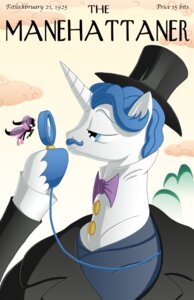 Rating: Safe Score: 0 Tags: 2014 arthropod berrypawnch black_tie_(suit) blue_eyes blue_hair bow_(feature) bow_tie breezie_(mlp) bust_portrait clothed clothing cloud digital_media_(artwork) duo e621 english_text equid equine eyewear facial_hair fairy fancypants_(mlp) friendship_is_magic hair handlebar_mustache hasbro hat headgear headwear hi_res holding_eyewear holding_object horn insect insect_wings larger_male male mammal micro monocle mustache my_little_pony mythological_creature mythological_equine mythology outside parody portrait size_difference solo_focus suit text the_new_yorker top_hat unicorn wings User: bunchy7s
