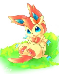 Rating: Safe Score: 0 Tags: ambiguous_gender blue_eyes bound d215lab digital_media_(artwork) digital_painting_(artwork) e621 eeveelution feral front_view full-length_portrait generation_6_pokemon grass hands_tied lying nintendo on_back open_mouth painting_(artwork) plant pokemon pokemon_(species) portrait quadruped ribbons solo sylveon tail teeth three-quarter_view User: bunchy7s
