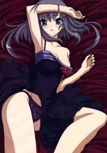 Rating: Explicit Score: 0 Tags: akane-iro_ni_somaru_saka bed blue_eyes blush breasts cleavage dress female highres katagiri_yuuhi panties pointy_chin rule34 silver_hair underwear yuuhi_katagiri User: bunchy7s