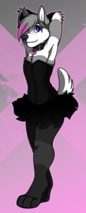 Rating: Safe Score: 0 Tags: abstract_background alternative_fashion anthro bare_shoulders biped blue_eyes blush bottomwear canid canine canis clothed clothing collar corset corset_dress crossdressing dancewear digitigrade domestic_dog e621 femboy gorfy goth gradient_hair hair hand_behind_head heart_symbol husky legwear lingerie looking_at_viewer male mammal muzz nordic_sled_dog pinup pose raised_arm simple_background skirt smile solo spitz standing tights topwear tutu User: bunchy7s Rating: Safe Score: 0 Tags: abstract_background alternative_fashion anthro bare_shoulders biped blue_eyes blush bottomwear canid canine canis clothed clothing collar corset corset_dress crossdressing dancewear digitigrade domestic_dog e621 femboy gorfy goth gradient_hair hair hand_behind_head heart_symbol husky legwear lingerie looking_at_viewer male mammal muzz nordic_sled_dog pinup pose raised_arm simple_background skirt smile solo spitz standing tights topwear tutu User: bunchy7s