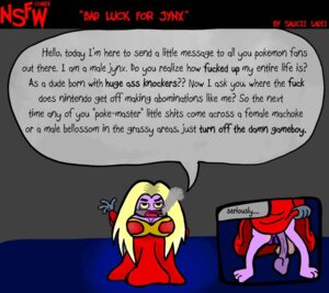 Rating: Explicit Score: 0 Tags: color jynx male male_only nintendo pokemon pokemon_(species) rule34 rule_63 solo User: bunchy7s Rating: Explicit Score: 0 Tags: color jynx male male_only nintendo pokemon pokemon_(species) rule34 rule_63 solo User: bunchy7s