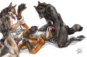 Rating: Explicit Score: 0 Tags: 2008 anal anal_penetration animal_genitalia animal_penis anthro anthro_on_anthro balls blotch bodily_fluids canid canine canine_genitalia canine_penis canis cum cum_in_mouth cum_inside e621 erection feet fellatio fox genital_fluids genitals group group_sex hindpaw knot licking male male/male male_penetrated male_penetrating male_penetrating_male mammal oral pawpads paws penetration penile penis penis_lick red_fox scratches_volume_2 sex spitroast tail threesome tongue tongue_out traditional_media_(artwork) trio true_fox wolf User: bunchy7s