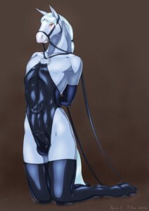 Rating: Explicit Score: 0 Tags: 2012 amber_eyes animal_genitalia animal_penis anthro armwear biped blush bulge clothed clothing detailed_bulge e621 elbow_gloves equid equine equine_genitalia equine_penis equus erection erection_under_clothing femboy fur genital_outline genitals gloves hair handwear hi_res hooves horse kneeling leash legwear long_hair looking_at_viewer male mammal penis penis_outline simple_background solo stockings tail tight_clothing white_body white_fur white_hair User: bunchy7s