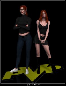 Rating: Explicit Score: 0 Tags: 2girls female jade_fontaine miranda_fontaine multiple_females multiple_girls pvp rule34 tagme webcomic User: bunchy7s