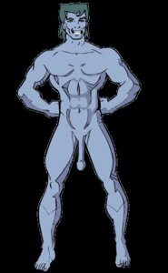 Rating: Explicit Score: 0 Tags: black_background blue_skin captain_planet captain_planet_and_the_planeteers clothes_removed facing_viewer flaccid flaccid_penis full_body gloves_removed green_hair grin hands_on_hips long_penis male male_only naked no_balls no_nipples penis rule34 tagme User: bunchy7s