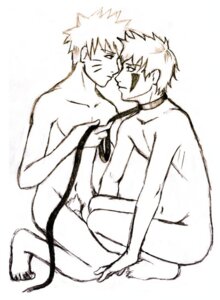 Rating: Explicit Score: 0 Tags: 2boys human inuzuka_kiba male male_only monochrome multiple_males naruto naruto_(series) nude rule34 straight_hair uzumaki_naruto yaoi User: bunchy7s