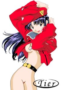 Rating: Explicit Score: 0 Tags: 1girls breasts clothing female female_only medium_breasts misato_katsuragi neon_genesis_evangelion open_mouth rule34 solo tier_(artist) User: bunchy7s