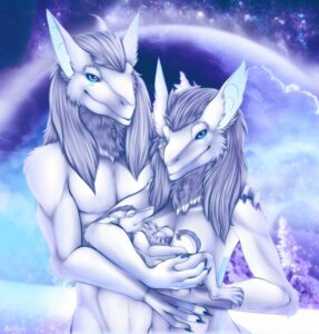 Rating: Safe Score: 0 Tags: anthro blue_eyes claws detailed detailed_background e621 family female group hi_res male mammal nude parent_(lore) rafflone sergal size_difference tail toony young young_anthro User: bunchy7s