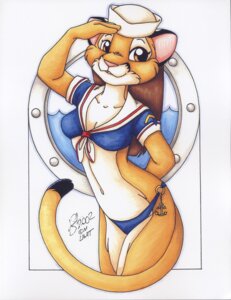 Rating: Safe Score: 0 Tags: 2002 absurd_res anthro bottomwear breasts clothed clothing cougar e621 felid feline female gesture hat headgear headwear hi_res mammal michele_light navy salute signature skimpy solo tail topwear traditional_media_(artwork) u.s._navy uniform User: bunchy7s Rating: Safe Score: 0 Tags: 2002 absurd_res anthro bottomwear breasts clothed clothing cougar e621 felid feline female gesture hat headgear headwear hi_res mammal michele_light navy salute signature skimpy solo tail topwear traditional_media_(artwork) u.s._navy uniform User: bunchy7s