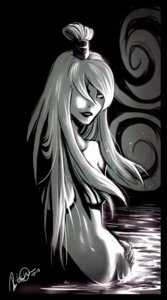Rating: Questionable Score: 0 Tags: 1girls breasts dark-tarou female female_only long_hair mei_terumi monochrome naruto naruto_(series) rule34 solo User: bunchy7s