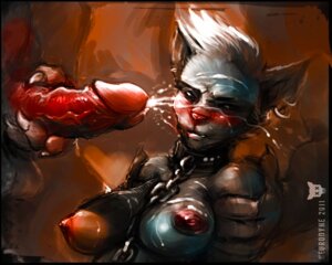 Rating: Explicit Score: 0 Tags: alternative_fashion anthro balls blush bodily_fluids bound breasts chain chain_leash chained claws collar cum cum_on_body cum_on_breasts cum_on_chest cum_on_face cumshot disembodied_hand domestic_cat dominant dominant_male e621 ear_piercing ejaculation erection felid feline felis female forced genital_fluids genitals group helix_piercing humanoid_genitalia humanoid_penis humanoid_pointy_ears leash male male/female mammal masturbation neurodyne nipples orgasm penile penile_masturbation penis piercing pink_nose pointy_ears punk restrained sex simple_background submissive submissive_female sweat vein User: bunchy7s