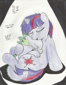 Rating: Safe Score: 0 Tags: bodily_fluids comforting crying dialogue dragon duo e621 english_text equid equine female friendship_is_magic fur hair hasbro horn mad-mutt male mammal multicolored_hair my_little_pony mythological_creature mythological_equine mythological_scalie mythology purple_body purple_fur purple_hair sad scalie spike_(mlp) spotlight tail tears text traditional_media_(artwork) twilight_sparkle_(mlp) two_tone_hair unavailable_at_source unicorn User: bunchy7s