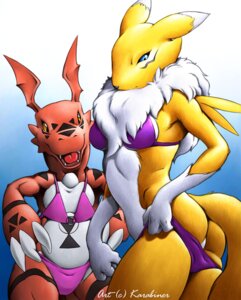 Rating: Questionable Score: 0 Tags: 2005 anthro armwear bandai_namco belly bikini black_sclera blue_eyes butt canid canine chest_tuft clothed clothing digimon digimon_(species) digital_hazard duo e621 elbow_gloves facial_markings female flat_chested fur gloves guilmon handwear head_markings hi_res inverted_zero_unit karabiner male mammal markings red_body renamon scalie skimpy swimwear symbol tail tight_clothing tuft two-piece_swimsuit white_belly white_body white_fur yellow_body yellow_fur zero_unit User: bunchy7s