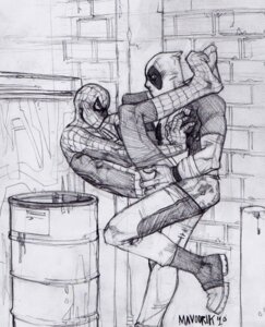 Rating: Explicit Score: 0 Tags: 2boys alley alleyway anal anal_sex clothed_sex dated deadpool dubious_consent gay male male_only marvel marvel_comics mavoorik monochrome multiple_males outdoors outside peter_parker public rule34 scar scarring scars smooth_skin spandex spider-man spider-man_(series) tagme wade_wilson yaoi User: bunchy7s