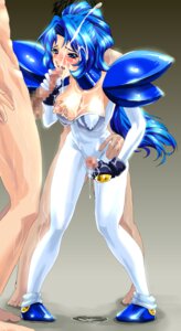 Rating: Explicit Score: 0 Tags: black_gloves blue_eyes blue_hair blush bodysuit breast_grab breasts censored choker clothing cum cumdrip ejaculation erection fellatio female fingerless_gloves gloved_handjob gloves grey_background group_sex hand_on_penis handjob handjob_with_gloves holding_penis maachin maaran male mosaic_censoring oral penis ponytail psychic_force psychic_force_2012 rule34 sex skin_tight sonia_(chris_ryan) straight strap_slip threesome tied_hair touching_penis User: bunchy7s