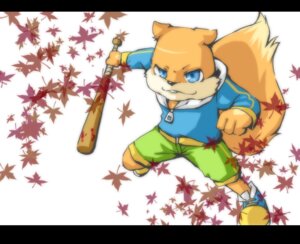 Rating: Safe Score: 0 Tags: anthro baseball_bat bat_(object) blue_eyes bottomwear clothed clothing conker conker's_bad_fur_day e621 fur haru_n111 kemono leaf letterbox male mammal maple_leaf orange_body orange_fur rareware rodent sciurid shorts simple_background smile solo sweater tail topwear tree_squirrel warm_colors セイ User: bunchy7s