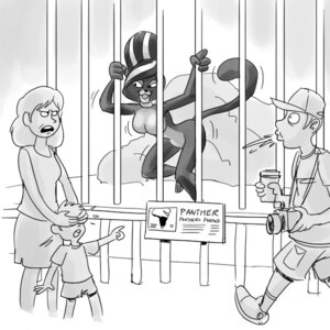 Rating: Safe Score: 0 Tags: 1:1 anthro breasts cage camera carelessdoodler child clothing covering covering_eyes covering_face dancing e621 el_arca english_text featureless_breasts felid female gesture group hand_gesture hat headgear headwear human male mammal melanistic mischievous monochrome mother_(lore) pantherine panthy parent_(lore) pointing rock smile spit-take text young User: bunchy7s