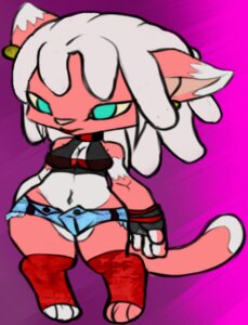 Rating: Safe Score: 0 Tags: abezguaz alternate_version_at_source anthro bottomwear breasts cleavage_cutout clothing cutout daisy_dukes denim denim_bottomwear denim_clothing denim_shorts domestic_cat dreadlocks e621 felid feline felis female fingerless_gloves footwear gloves handwear hotpants legwear mammal midriff mo-mo navel short shorts simple_background solo toeless_footwear toeless_legwear wide_hips User: bunchy7s