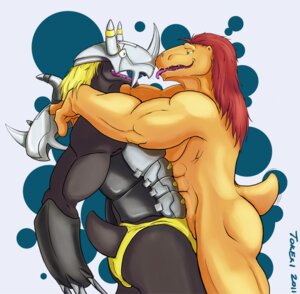 Rating: Questionable Score: 0 Tags: 2011 abs anthro armor bandai_namco biceps big_muscles black_body black_skin blackwargreymon butt claws clothed clothing digimon digimon_(species) duo e621 eye_contact fangs fur green_eyes hair headgear helmet looking_at_another male male/male mask metal muscular muscular_male nude pecs pose side_view skimpy speedo standing surprised swimwear tail teeth tokeki tongue topless wargreymon User: bunchy7s Rating: Questionable Score: 0 Tags: 2011 abs anthro armor bandai_namco biceps big_muscles black_body black_skin blackwargreymon butt claws clothed clothing digimon digimon_(species) duo e621 eye_contact fangs fur green_eyes hair headgear helmet looking_at_another male male/male mask metal muscular muscular_male nude pecs pose side_view skimpy speedo standing surprised swimwear tail teeth tokeki tongue topless wargreymon User: bunchy7s