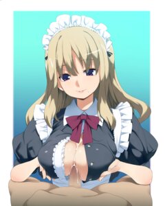 Rating: Explicit Score: 0 Tags: breast_squeeze breasts brown_hair censored cleavage copyright_request cum female highres huge_breasts long_hair maid maid_headdress male mole nora_higuma paizuri paizuri_under_clothes penis pov purple_eyes rule34 smile straight unbuttoned User: bunchy7s