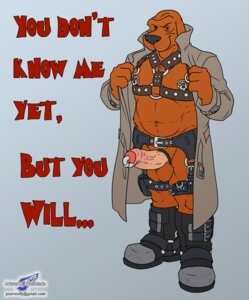 Rating: Explicit Score: 0 Tags: accessory anthro balls belt belt_pouch black_nose bloodhound bondage_gear boots bottomless bottomless_male brown_body brown_fur brown_nipples canid canine canis clothed clothing coat cock_ring domestic_dog e621 english_text erection eyebrows flasher flashing floppy_ears footwear foreskin fur genital_piercing genitals grin harness humanoid_genitalia humanoid_penis hunting_dog jewelry leather leather_daddy looking_at_viewer male mammal mcgruff_the_crime_dog musclegut muscular muscular_anthro muscular_male nipple_piercing nipples open_clothing open_coat open_topwear partially_retracted_foreskin pecs penis penis_accessory penis_jewelry penis_piercing piercing pink_penis presenting prince_albert_piercing raised_eyebrow scent_hound shoes slightly_chubby smile solo text thick_penis topwear trenchcoat trenchcoat_only unprofessional_behavior vein wolfblade User: bunchy7s