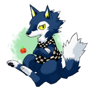Rating: Safe Score: 0 Tags: 1:1 4_toes animal_crossing anthro apple barefoot biped black_nose blue_body blue_fur bottomless canid canine canis checkered checkered_clothing clothed clothing crossed_arms digitigrade dipstick_tail e621 feet food fruit fur gloves_(marking) lobo_(animal_crossing) looking_aside looking_at_viewer male mammal markings multicolored_tail nintendo pattern_clothing paws plant raised_tail shirt sitting solo t-shirt tail tail_markings toes topwear white_body white_fur wolf yellow_eyes zashiki_inu User: bunchy7s