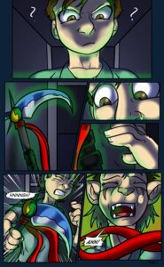 Rating: Safe Score: 0 Tags: anthro black-rat comic digital_media_(artwork) e621 eulipotyphlan hedgehog male mammal melee_weapon overhog polearm scythe sega solo sonic_the_hedgehog sonic_the_hedgehog_(series) teeth transformation weapon User: bunchy7s